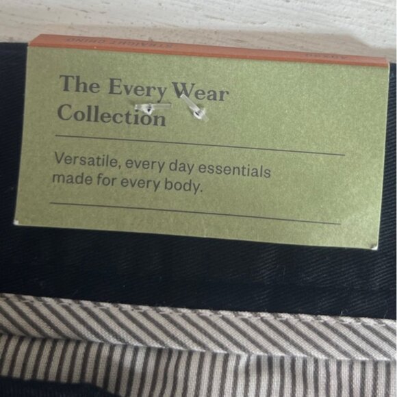 Goodfellow Straight Chino Pants Mens 40 X 30 Black New Stretch - Picture 10 of 11